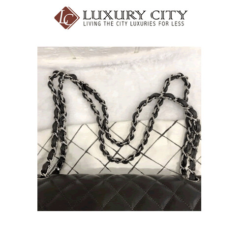 [Luxury City] Preloved Kept Never use Chanel Classic Double Flap Lambskin Handbag