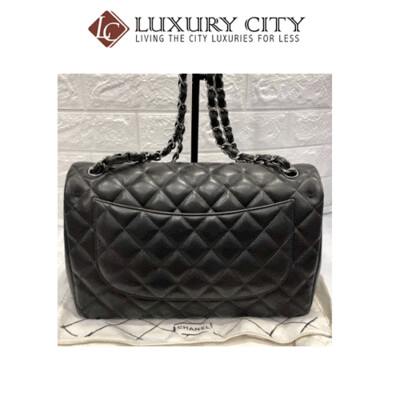 [Luxury City] Preloved Kept Never use Chanel Classic Double Flap Lambskin Handbag