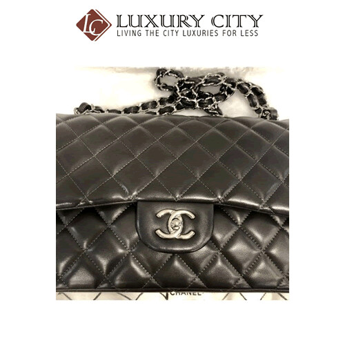 [Luxury City] Preloved Kept Never use Chanel Classic Double Flap Lambskin Handbag