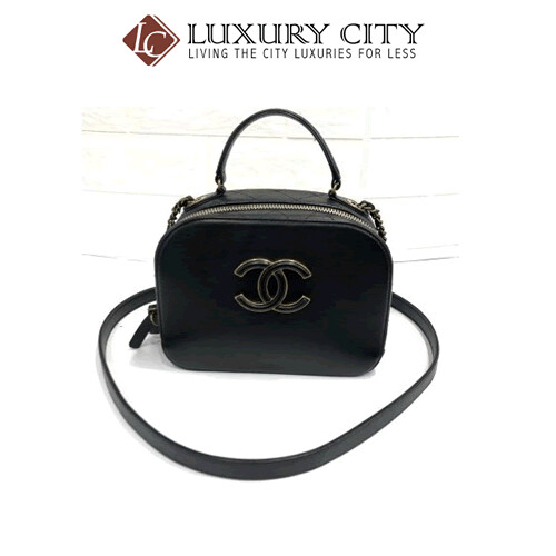 [Luxury City] Preloved Authentic Chanel Vanity Case Slingbag
