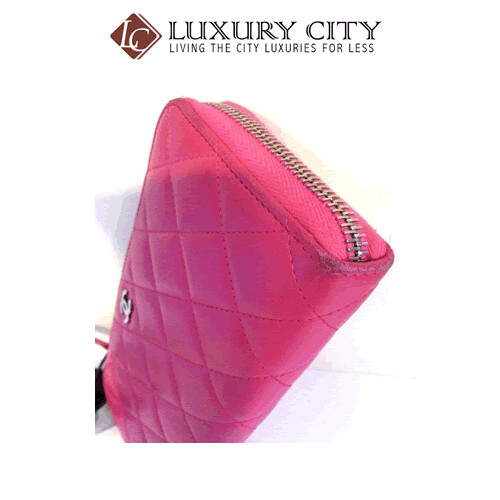 [Luxury City] Preloved Authentic Chanel Zipped Wallet