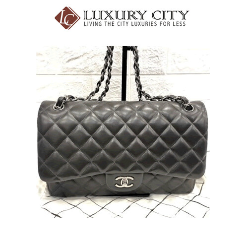 [Luxury City] Preloved Kept Never use Chanel Classic Double Flap Lambskin Handbag
