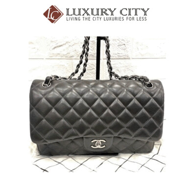 [Luxury City] Preloved Kept Never use Chanel Classic Double Flap Lambskin Handbag