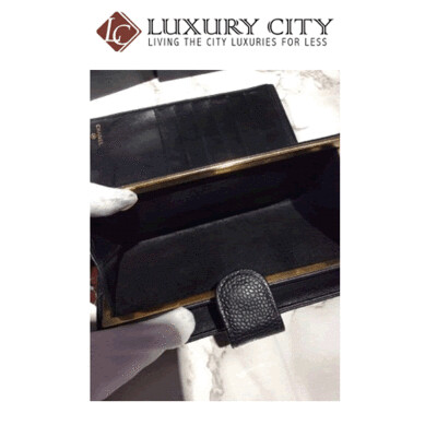 [Luxury City] Preloved Authentic Chanel Caviar Long Wallet