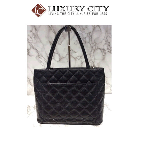[Luxury City] Preloved Authentic Chanel CC Classic Tote Bag