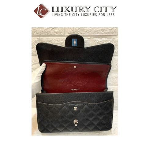 [Luxury City] Preloved Authentic Chanel Classic Black Quilted Shoulder Bag