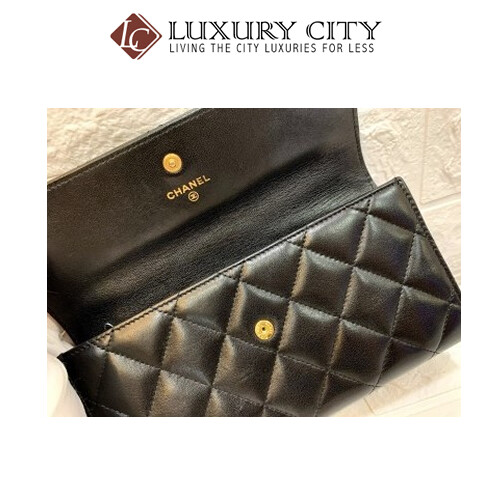 [Luxury City] Preloved Authentic Chanel Quilted Wallet