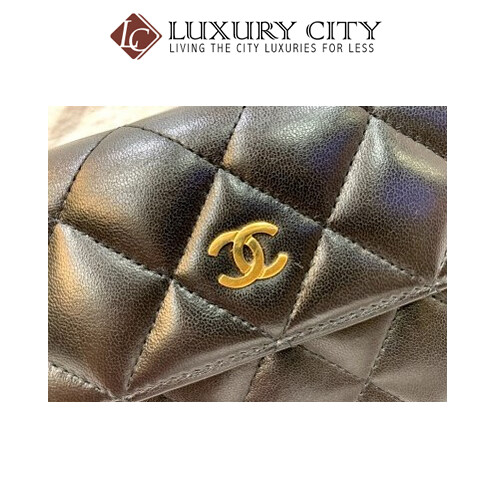 [Luxury City] Preloved Authentic Chanel Quilted Wallet