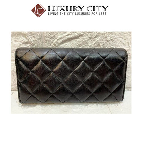 [Luxury City] Preloved Authentic Chanel Quilted Wallet