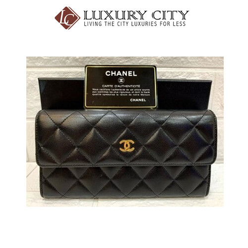 [Luxury City] Preloved Authentic Chanel Quilted Wallet