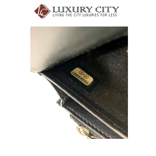[Luxury City] Preloved Authentic Chanel Bifold Long Wallet