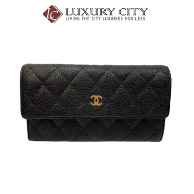 [Luxury City] Preloved Authentic Chanel Classic Quilted Wallet
