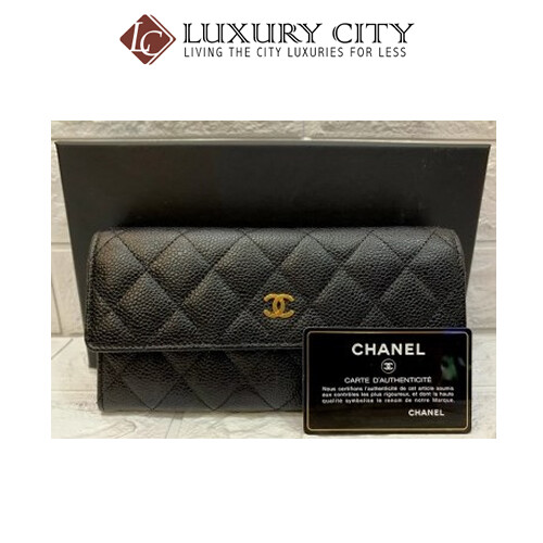 [Luxury City] Preloved Authentic Chanel Classic Quilted Wallet