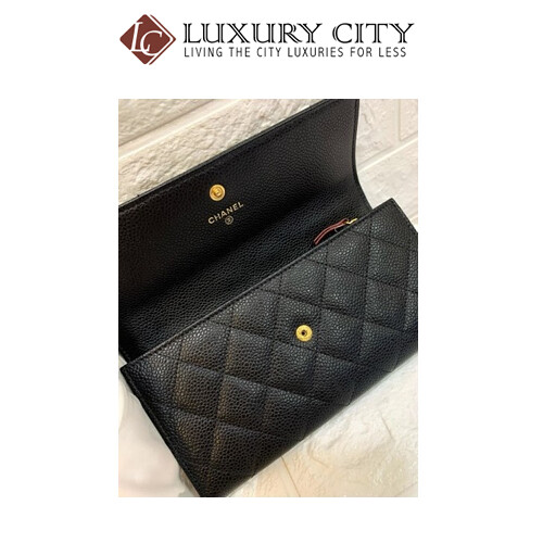 [Luxury City] Preloved Authentic Chanel Classic Quilted Wallet