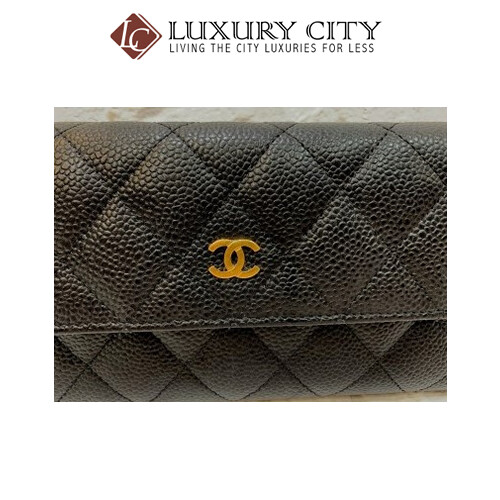 [Luxury City] Preloved Authentic Chanel Classic Quilted Wallet