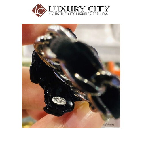[Luxury City] Preloved Used Chanel Camellia Ring