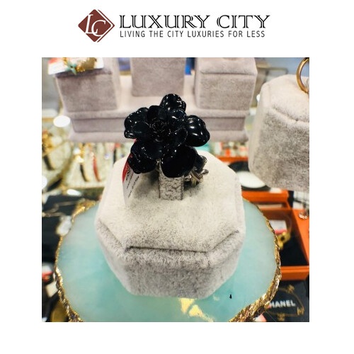 [Luxury City] Preloved Used Chanel Camellia Ring