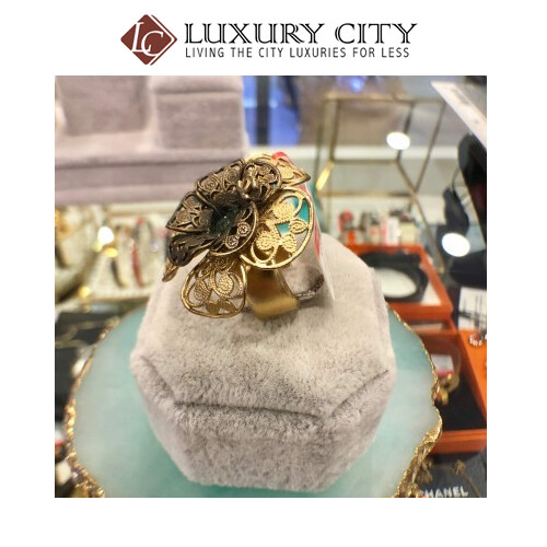 [Luxury City] Preloved Vintage Chanel Camellia ring