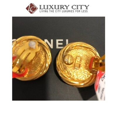[Luxury City] Preloved Vintage Chanel Earring
