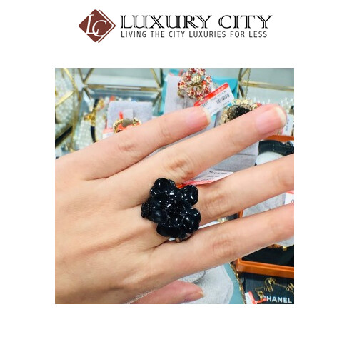[Luxury City] Preloved Used Chanel Camellia Ring