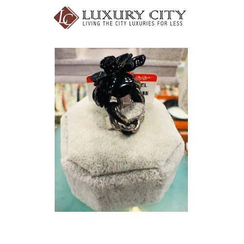 [Luxury City] Preloved Used Chanel Camellia Ring