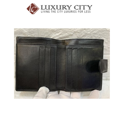 [Luxury City] Preloved Vintage Chanel Caviar Short Wallet