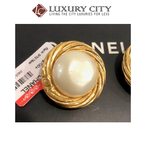 [Luxury City] Preloved Vintage Chanel Earring