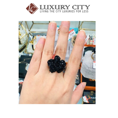 [Luxury City] Preloved Used Chanel Camellia Ring