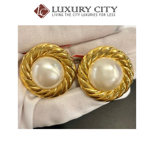 [Luxury City] Preloved Vintage Chanel Earring