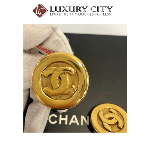 [Luxury City] Preloved Vintage Chanel Earring