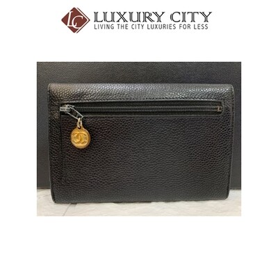 [Luxury City] Preloved Vintage Chanel Long Wallet/ Clutch
