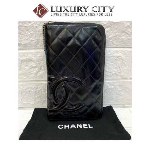 [Luxury City] Preloved Vintage Chanel Zip around long wallet