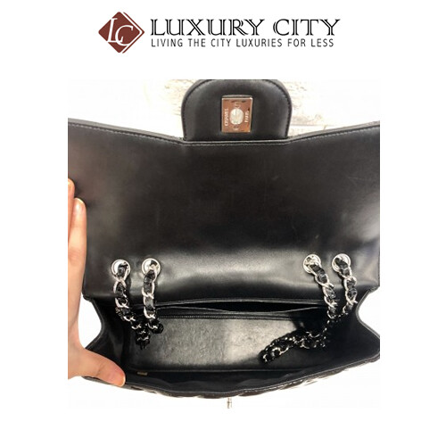 [Luxury City] Preloved Used Chanel Patent Leather Single Flap