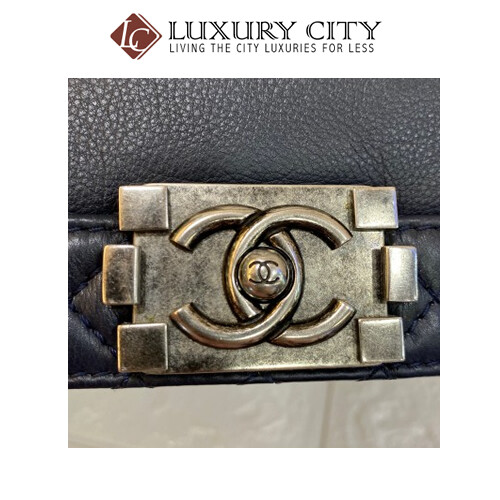 [Luxury City] Preloved Chanel Leboy Medium Size