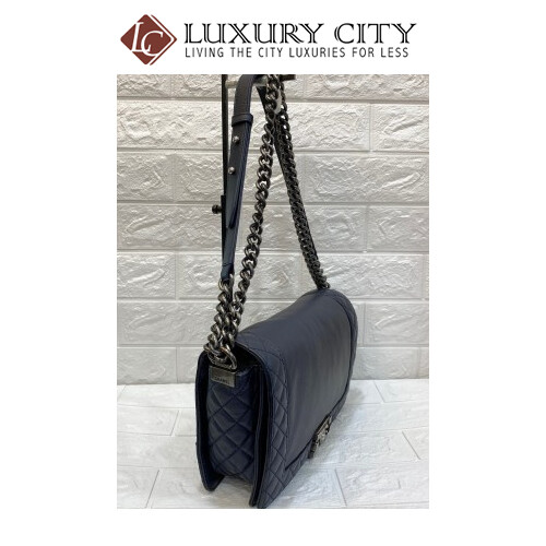 [Luxury City] Preloved Chanel Leboy Medium Size