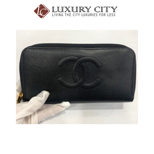 [Luxury City] Preloved Vintage Chanel Long Wallet