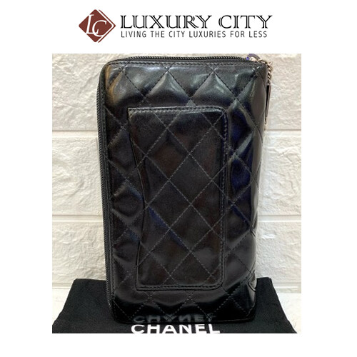 [Luxury City] Preloved Vintage Chanel Zip around long wallet