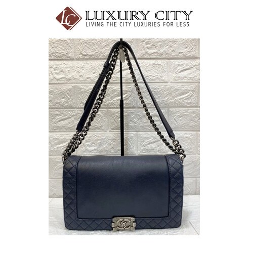 [Luxury City] Preloved Chanel Leboy Medium Size