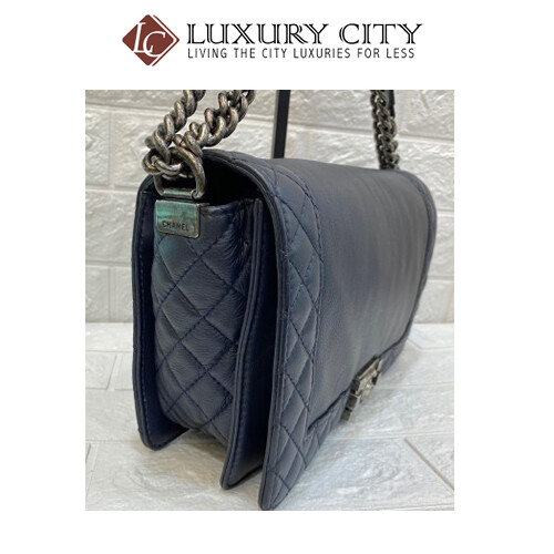 [Luxury City] Preloved Chanel Leboy Medium Size