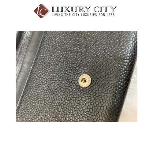 [Luxury City] Preloved Vintage Chanel Long Wallet/ Clutch