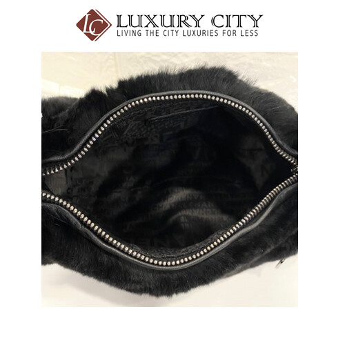 [Luxury City] Preloved Chanel Rabbit Fur Handcarry Bag