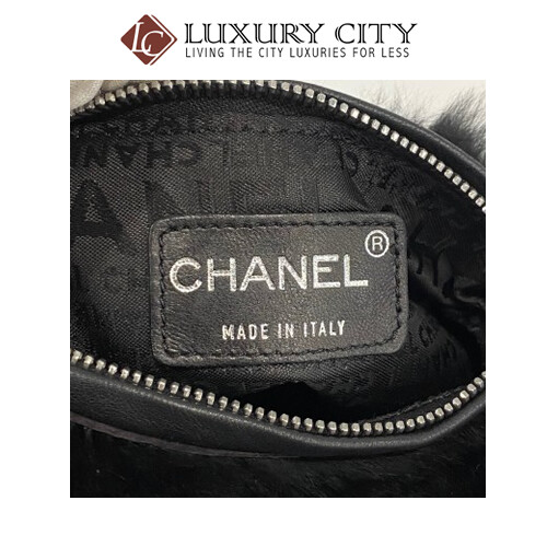 [Luxury City] Preloved Chanel Rabbit Fur Handcarry Bag