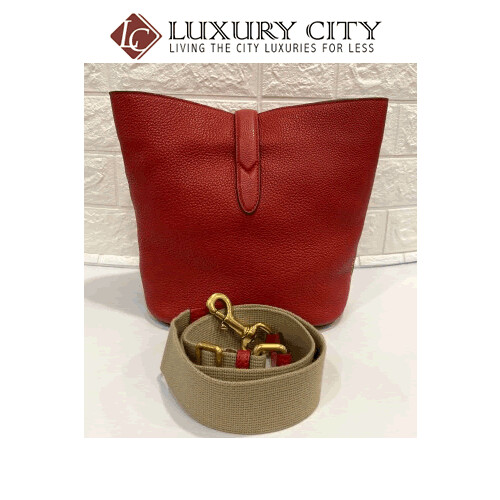 [Luxury City] Gucci Brand New Gucci Jackie Soft Leather Bucket Bag