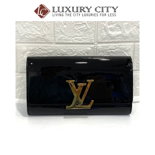 Preloved Louis Vuitton Patent Leather Clutch