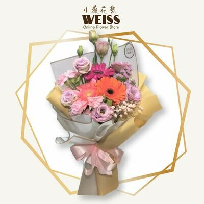 Weiss Florist 3stk Daisy (Free Shipping! Only deliver in JB)