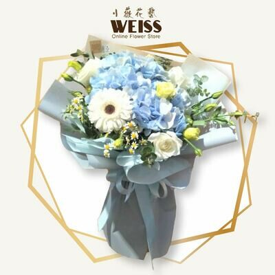 Weiss Florist mixed flower bouquet (Free Shipping! Only deliver in JB)