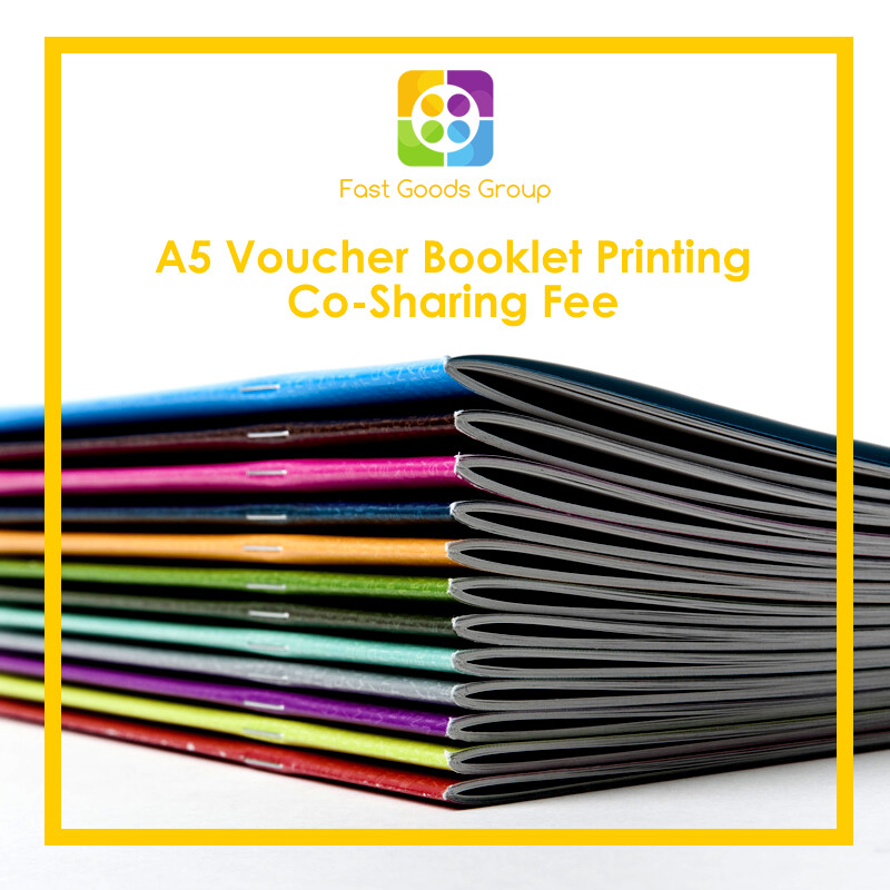 Fast Goods Group A5 Voucher Booklet Marketing Co-Sharing RM100 Printing Fee