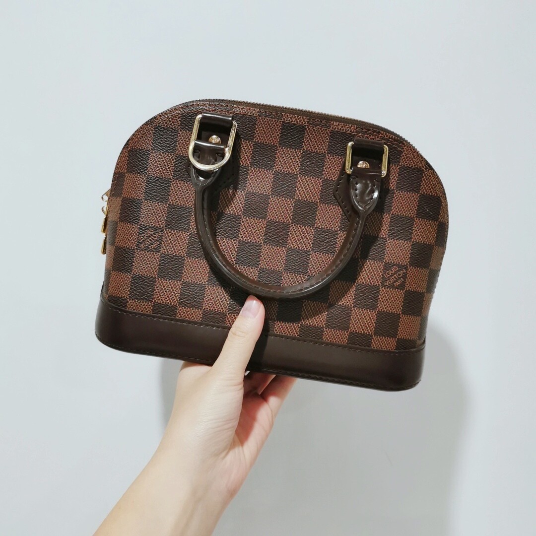[Luxury City] Preloved Louis Vuitton Alma BB Damier 棋盘格款配件钥匙