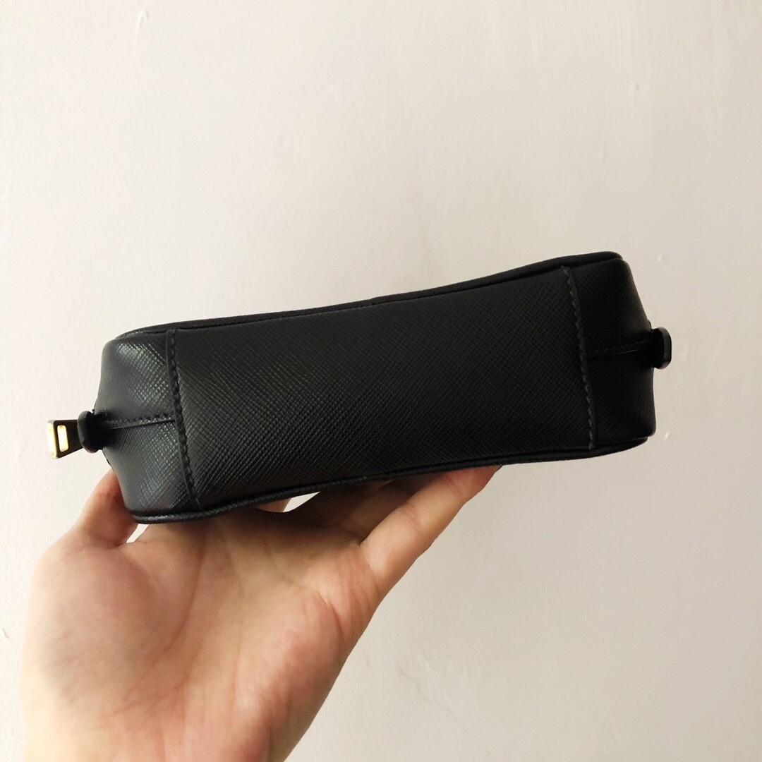 [Luxury City] Preloved Prada Mini Zip-Top Crossbody Bag