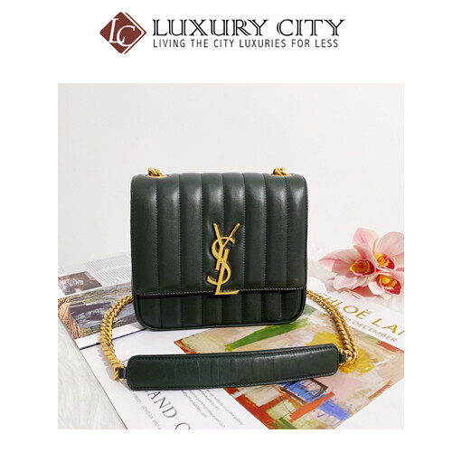 [Luxury City] Preloved Yves Saint Laurent Vicky Wallet Sling Bag
